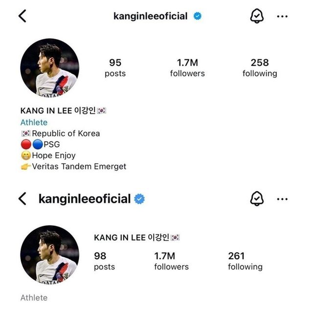 사진=이강인 SNS 캡쳐