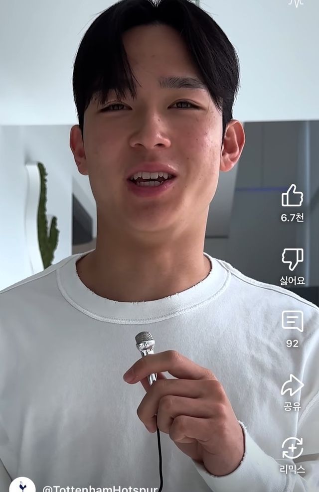 사진=토트넘 훗스퍼 유튜브 채널(캡처)&nbsp;