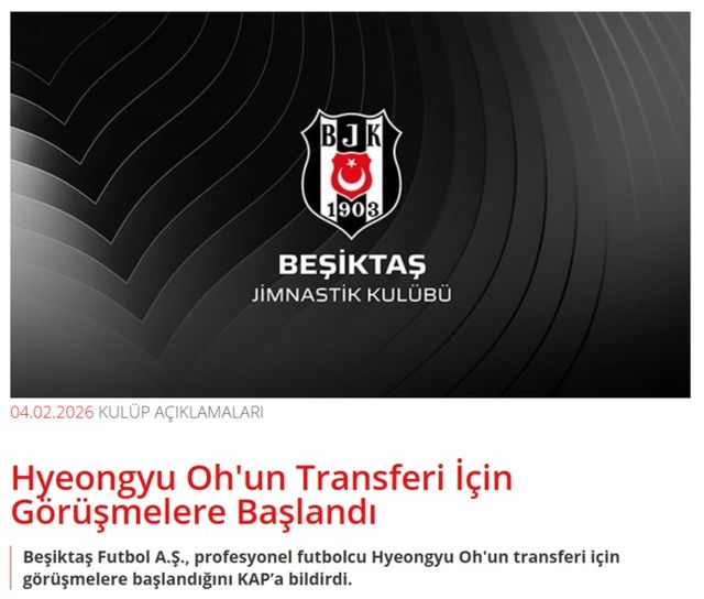 사진 = 베식타스