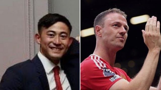 사진 = X / 하세가와 분석관(좌), 에반스 코치(우)