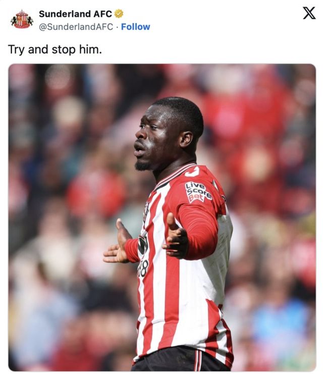 사진=선덜랜드 SNS 캡쳐