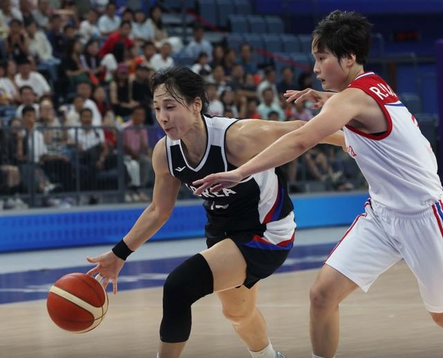 아시안게임 4강에 진출한 여자농구 대표팀.(자료사진) ⓒ 뉴시스