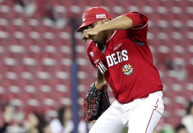 준PO 1차전 선발 엘리아스. ⓒ 뉴시스