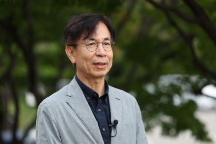 해임 관련 입장 표명하는 김기중 방문진 이사.ⓒ연합뉴스