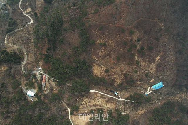 무등산국립공원 내 