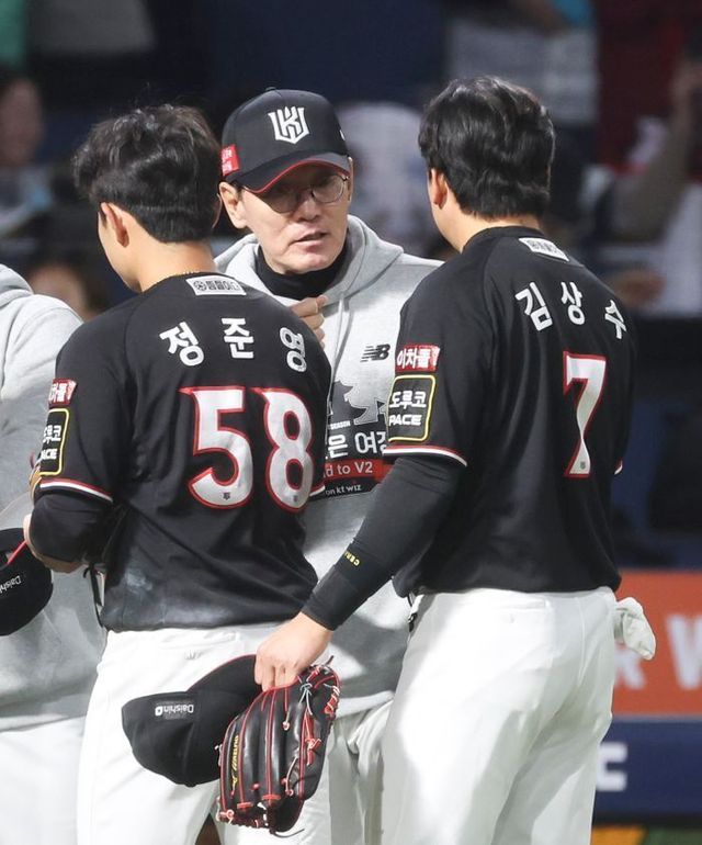 벼랑 끝에서 탈출한 kt 위즈. ⓒ 뉴시스