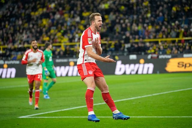 해트트릭을 달성한 케인. ⓒ AP=뉴시스