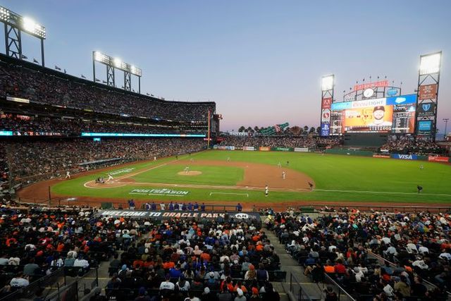 샌프란시스코 홈구장 오라클 파크. ⓒ AP=뉴시스
