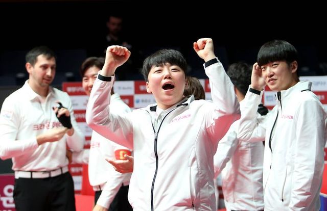 경기를 끝낸 백민주. ⓒ PBA