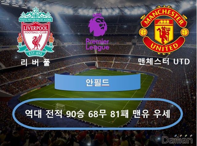리버풀 vs 맨유. ⓒ 데일리안 스포츠