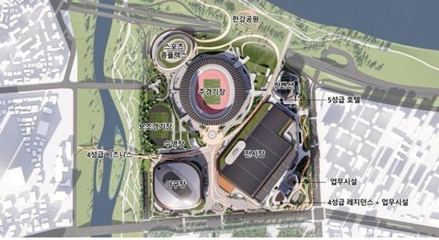 잠실 스포츠·마이스 복합공간 조성사업(안)ⓒ서울시 제공