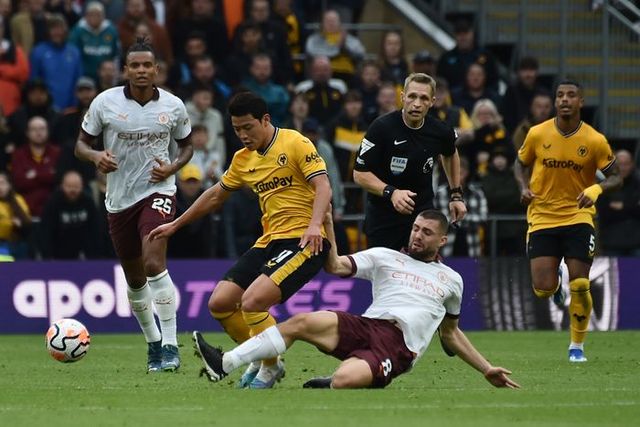 울버햄튼 황희찬. ⓒ AP=뉴시스