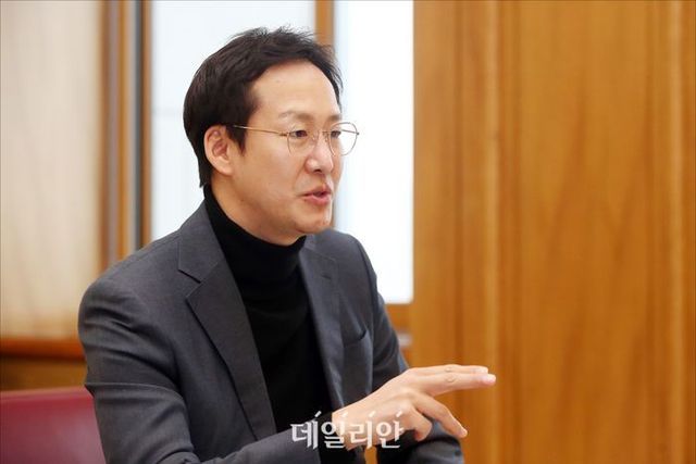 2024년 국회의원 총선거에서 경기 고양정 출마를 선언한 최현철 국민의힘 상근부대변인이 29일 오전 서울 여의도 국회에서 데일리안과 인터뷰를 하고 있다. ⓒ데일리안 홍금표 기자