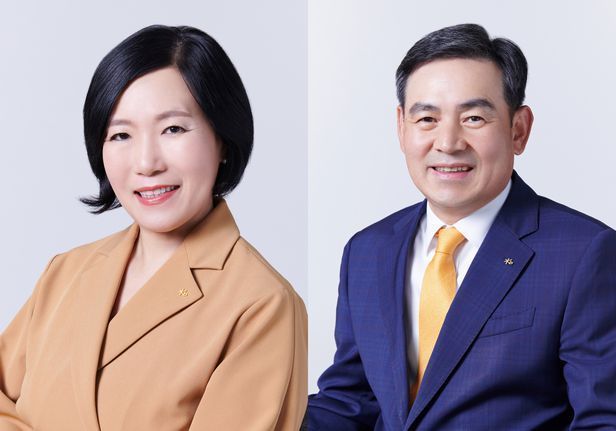 (왼쪽부터)박정림·김성현 KB증권 각자 대표. ⓒKB증권