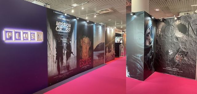 플러스엠엔터테인먼트, CJENM 필름마켓 부스ⓒ데일리안 류지윤 기자