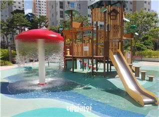 물놀이형 수경시설 모습. ⓒ환경부