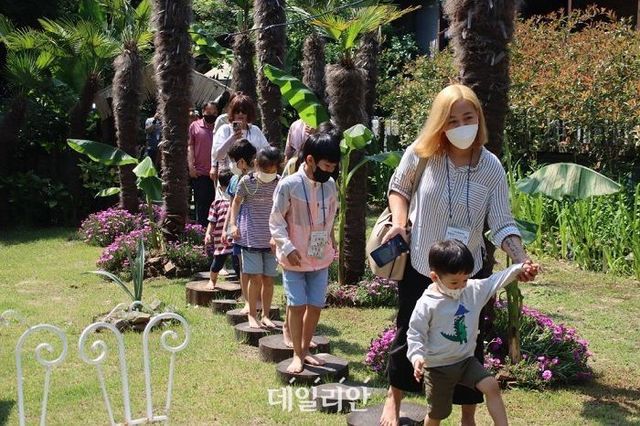 국립공원 건강나누리 캠프 모습. ⓒ환경부