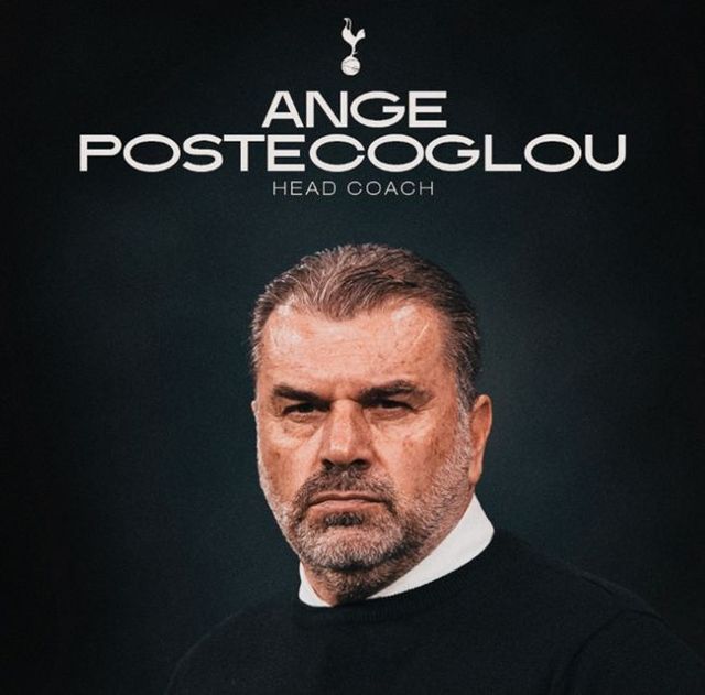 엔지 포스테코글루 토트넘 신임 감독. ⓒ 토트넘 핫스퍼