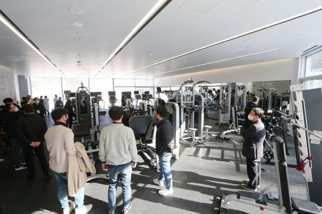 GLC 생활관 내 헬스장 ⓒ한국자동차기자협회