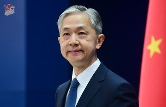 왕원빈 중국 외교부 대변인. ⓒ 중국 외교부 홈페이지 캡처