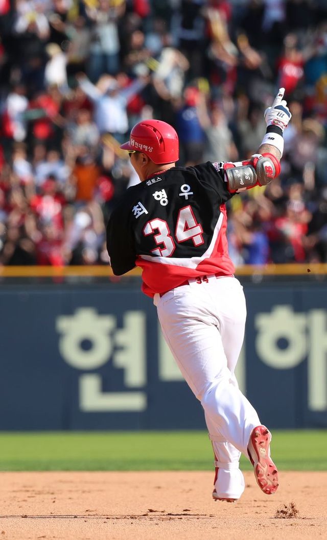 통산 타점 단독 1위 눈앞에 둔 최형우. ⓒ 뉴시스