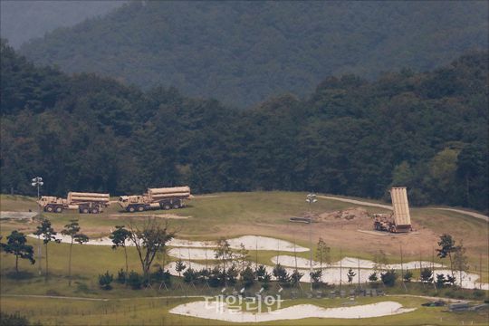 경북 성주군 사드(THAAD-고고도미사일방어체계) 기지 전경(자료사진) ⓒ데일리안 홍금표 기자