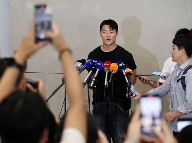 오현규 귀국. ⓒ 뉴시스