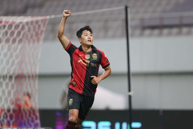 멀티골을 기록하며 K리그1 22라운드 MVP에 선정된 나상호. ⓒ 한국프로축구연맹