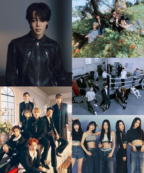 ⓒ왼쪽부터 시계방향으로 빅히트 뮤직, 플레디스, 쏘스뮤직, 빌리프랩