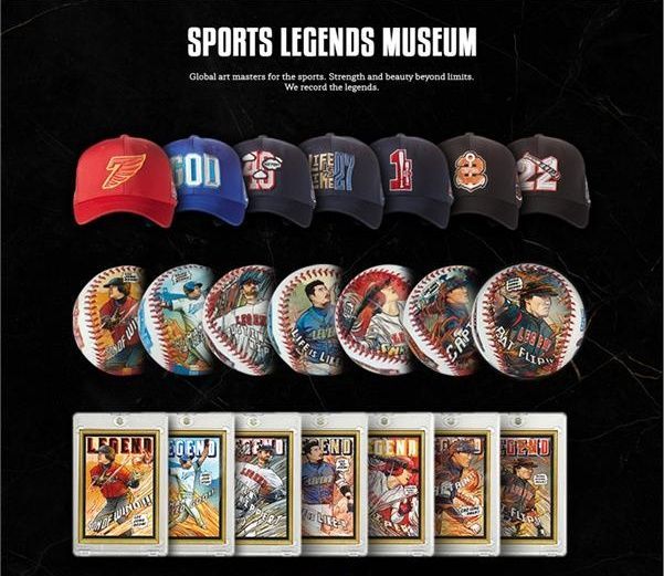 이종범-양준혁-홍성흔-니퍼트-이호준-장성호-조성환. ⓒ SLM(스포츠레전드뮤지엄)