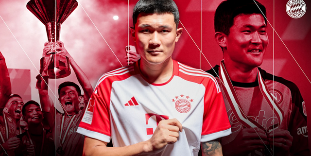 바이에른 뮌헨으로 이적한 김민재. ⓒ 바이에른 뮌헨