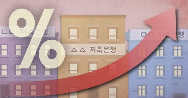 저축은행 지표 상승 이미지. ⓒ연합뉴스