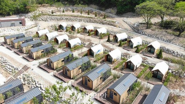 북한산국립공원에 조성한 