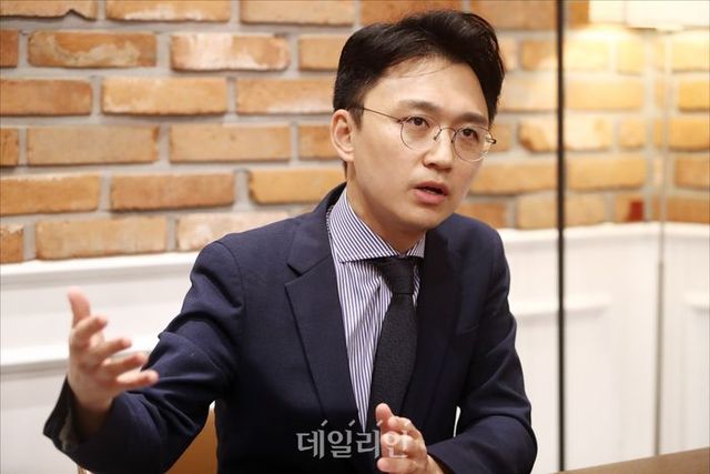 백경훈 국민의힘 상근부대변인이 3일 서울 여의도의 한 카페에서 데일리안과 인터뷰를 하고 있다. ⓒ데일리안 홍금표 기자