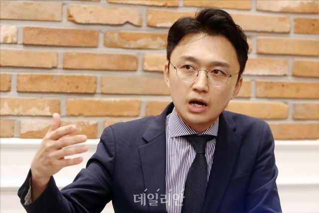 백경훈 국민의힘 상근부대변인이 3일 서울 여의도의 한 카페에서 데일리안과 인터뷰를 하고 있다. ⓒ데일리안 홍금표 기자