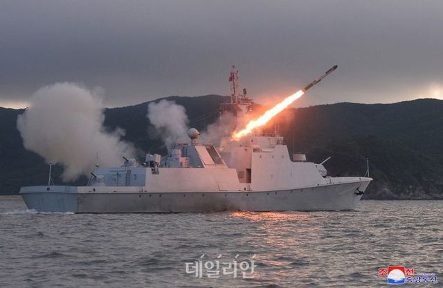 북한의 미사일 발사 장면(자료사진) ⓒ조선중앙통신