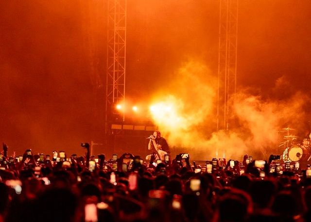 일산 킨텍스에서 열린 포스트 말론 첫 내한 공연 ⓒ라이브네이션코리아