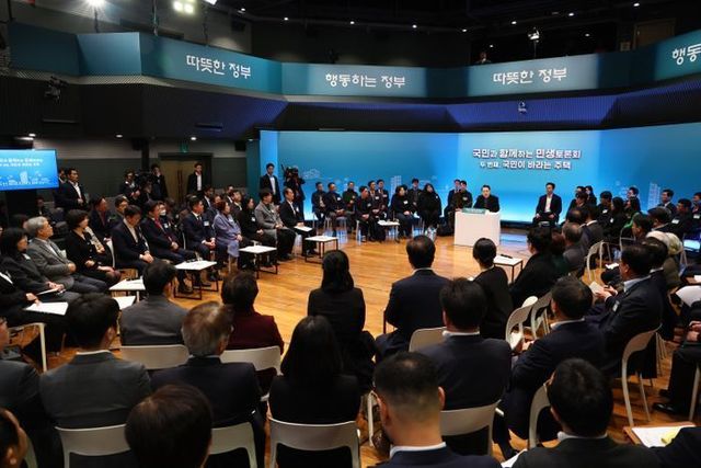 윤석열 대통령이 10일 경기 고양 일산동구 고양아람누리에서 