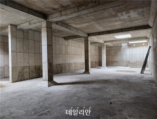 전남 완도군 보길면에 설치한 지하수 저류댐 내부 모습. ⓒ환경부