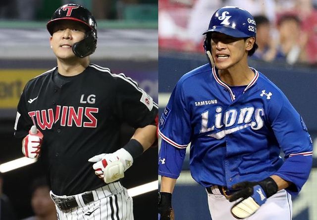 FA 미계약자 김민성과 강한울. ⓒ 뉴시스