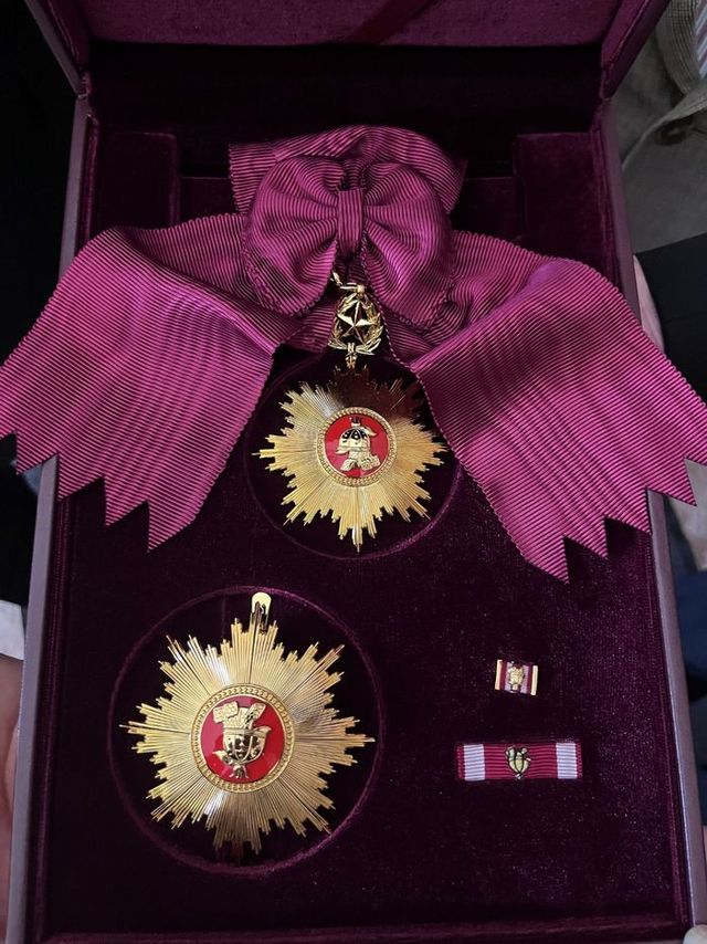 국방부는 26일(현지시각) 미국 버지니아주 노퍽(Norfolk)시에 위치한 맥아더기념관에서 맥아더 장군의 실물 태극무공훈장 전달 행사를 가졌다고 전했다. 사진은 실물 태극무공훈장. ⓒ국방부