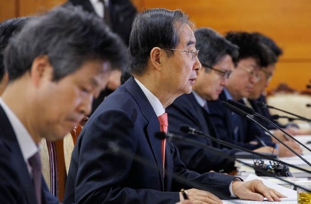 한덕수 국무총리가 29일 오전 서울 종로구 정부서울청사에서 열린 제48차 국제개발협력위원회에 참석해 발언하고 있다. ⓒ 연합뉴스