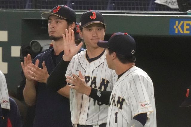 일본야구대표팀에서 한솥밥을 먹었던 다르빗슈와 오타니. ⓒ AP=뉴시스