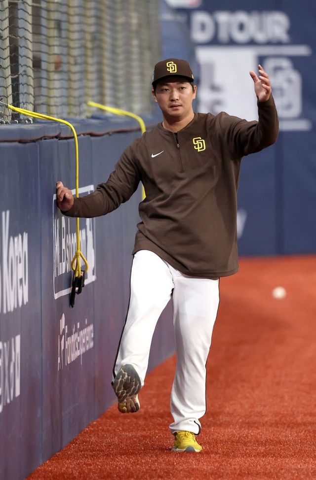 시범경기서 부진한 고우석. ⓒ 뉴시스