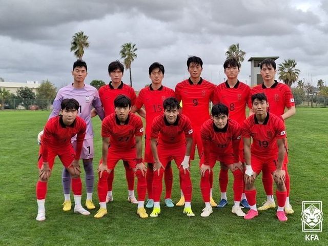 올림픽대표팀. ⓒ 대한축구협회