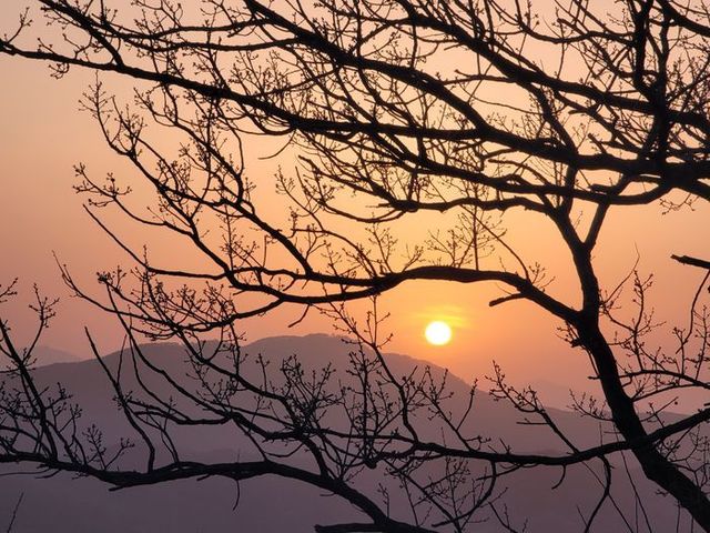 김포시 애기봉 평화생태공원 김포 애기‘봄’노을 ⓒ김포시 제공