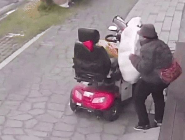 ⓒA씨가 공개한 CCTV