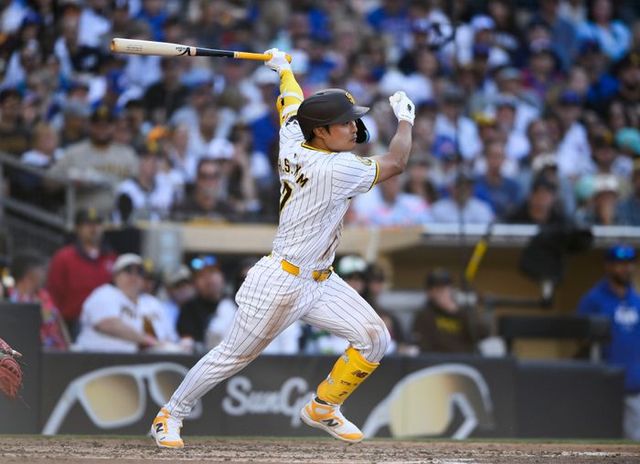 김하성 시즌 2호 홈런. ⓒ AP=뉴시스