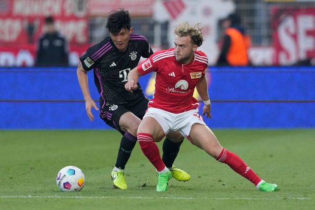 4경기 만에 선발로 복귀한 김민재. ⓒ AP=뉴시스