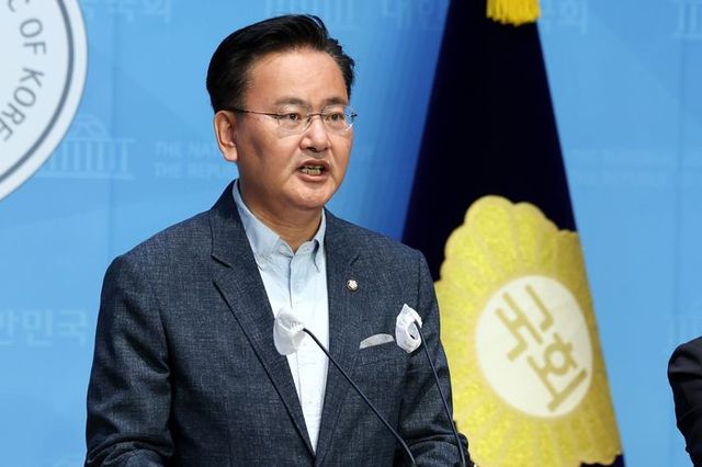 유상범 국민의힘 의원이 24일 오전 서울 여의도 국회에서 